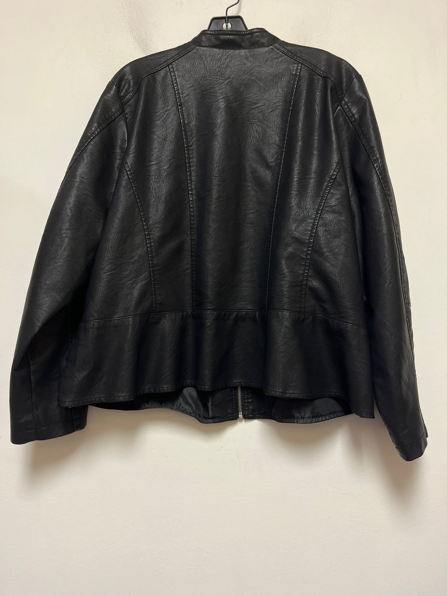 Black Jacket Moto Baccini, Size 2x