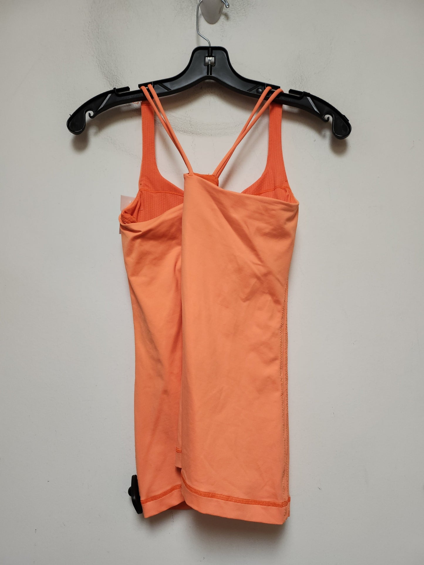 Orange Athletic Tank Top Lululemon, Size M