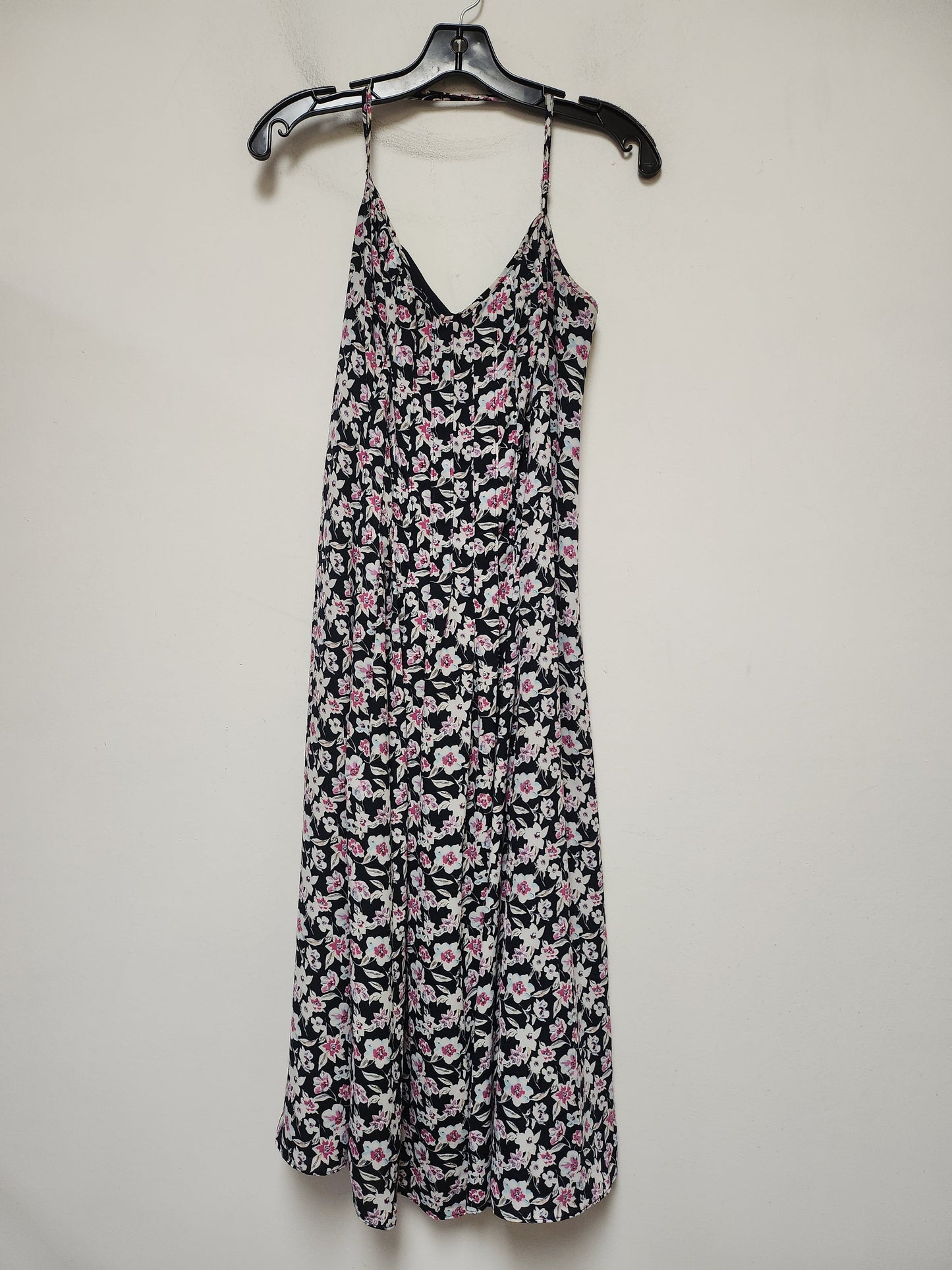 Floral Print Dress Casual Midi Banana Republic, Size M