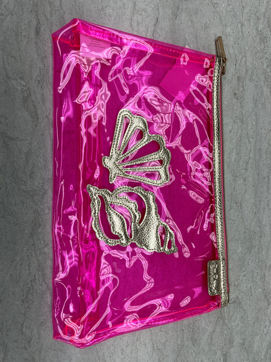 Makeup Bag By Lilly Pulitzer, Size: Large