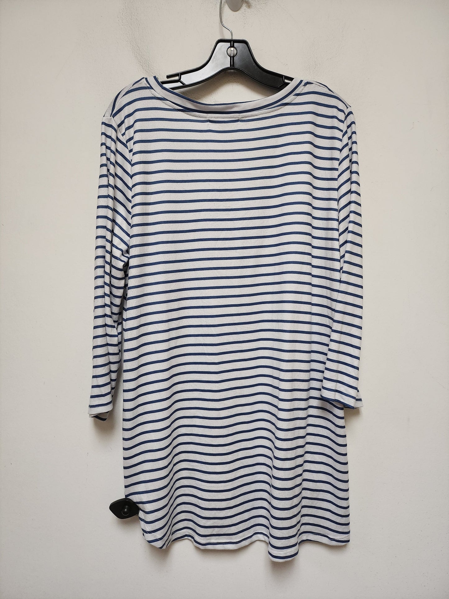 Top Long Sleeve By Clothes Mentor In Striped Pattern, Size: 2x