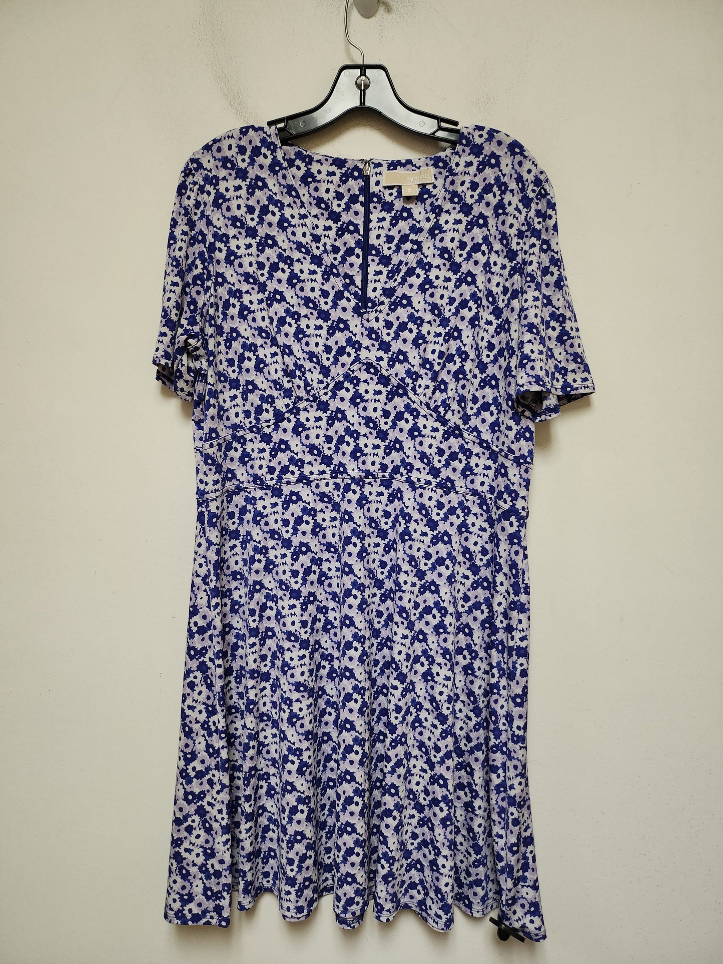 Dress Casual Short By Michael By Michael Kors In Floral Print, Size: Xl