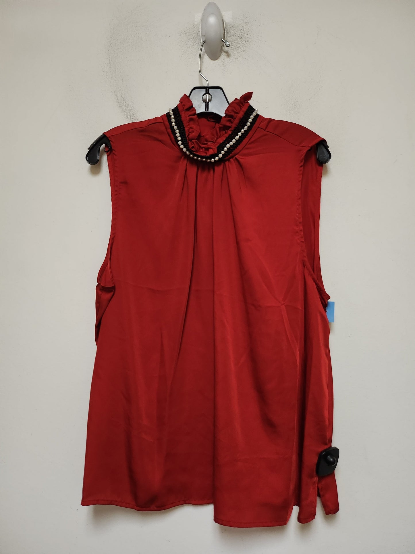 Top Sleeveless By Nanette By Nanette Lepore In Red, Size: Xl