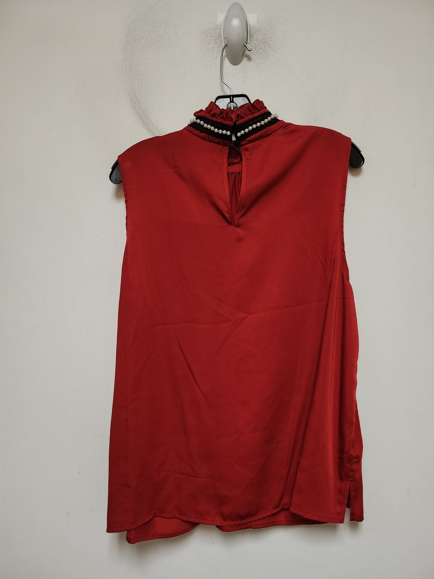 Top Sleeveless By Nanette By Nanette Lepore In Red, Size: Xl