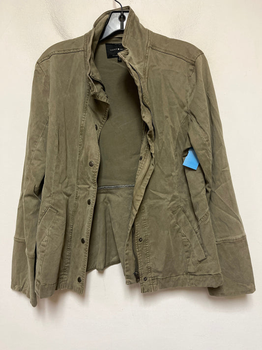 Jacket Other By Lucky Brand In Green, Size: M