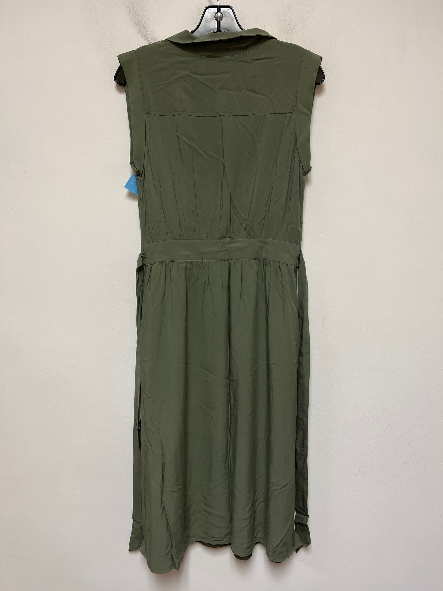 Dress Casual Midi By Banana Republic In Green, Size: S