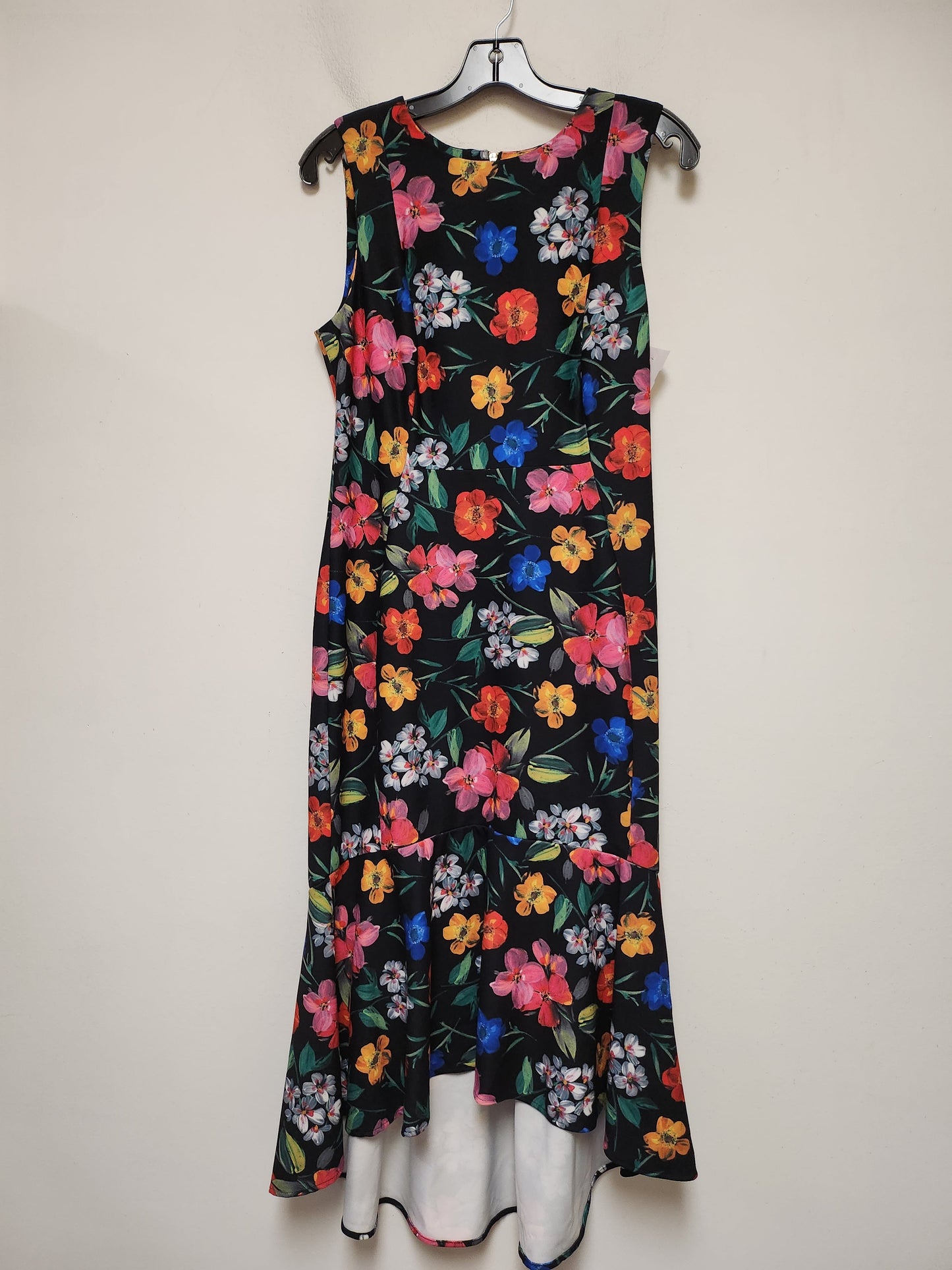 Floral Print Dress Casual Maxi Calvin Klein, Size M