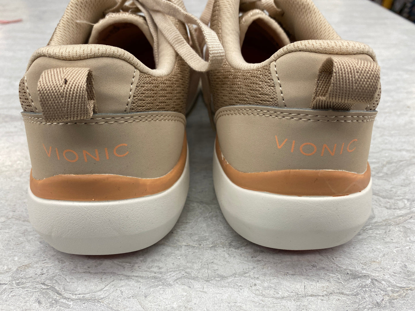 Tan Shoes Athletic Vionic, Size 8