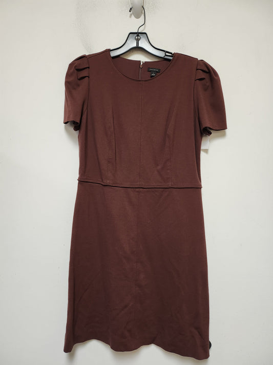 Dress Casual Short By Ann Taylor In Brown, Size: M