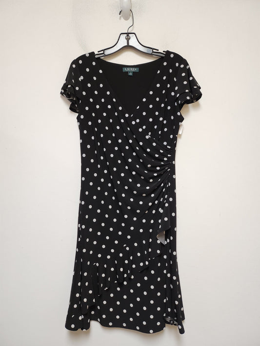 Dress Casual Short By Lauren By Ralph Lauren In Polkadot Pattern, Size: S