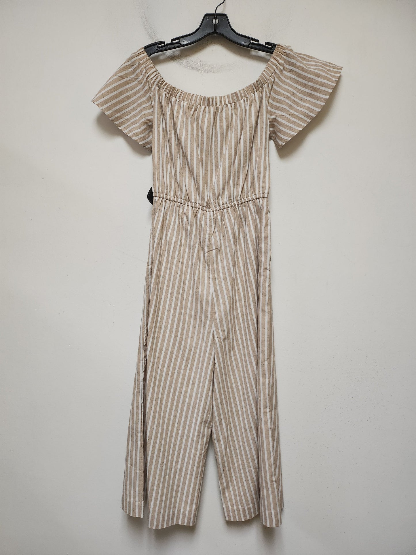 Jumpsuit By English Factory In Striped Pattern, Size: M