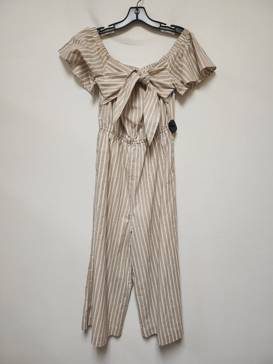 Jumpsuit By English Factory In Striped Pattern, Size: M