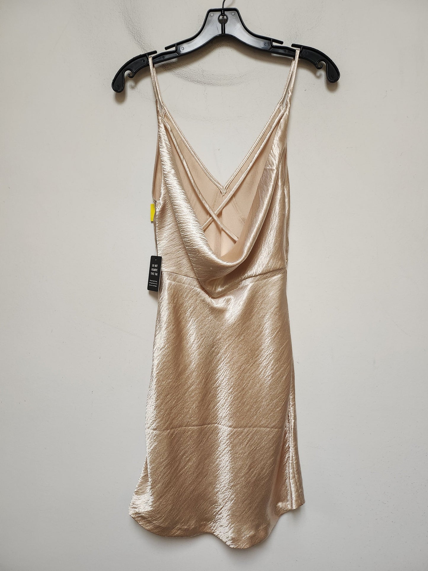 Dress Casual Short By Express In Gold, Size: Xs