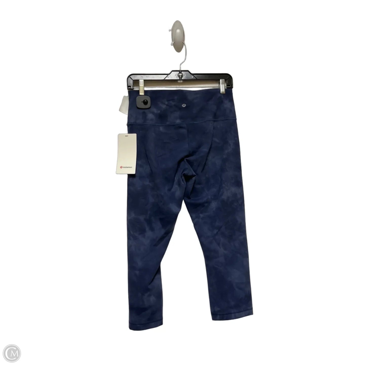 Athletic Leggings Capris By Lululemon In Blue, Size: 10