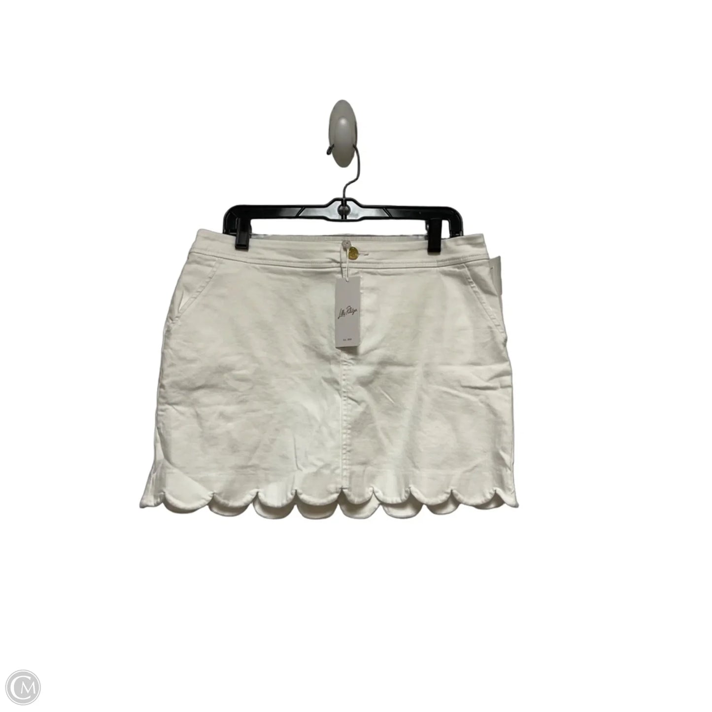 Skort Designer By Lilly Pulitzer In White, Size: M