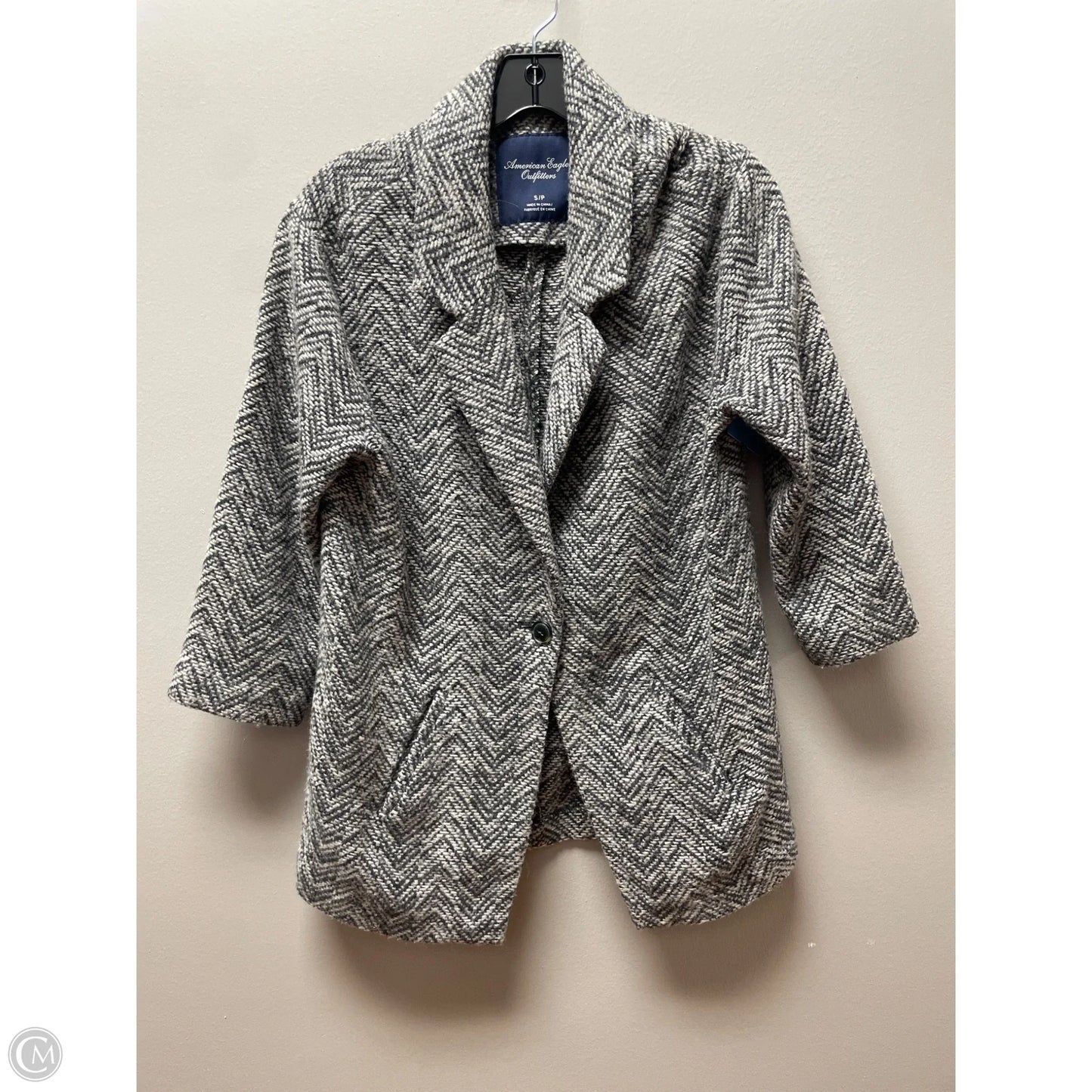 Jacket Other By American Eagle In Grey, Size: S