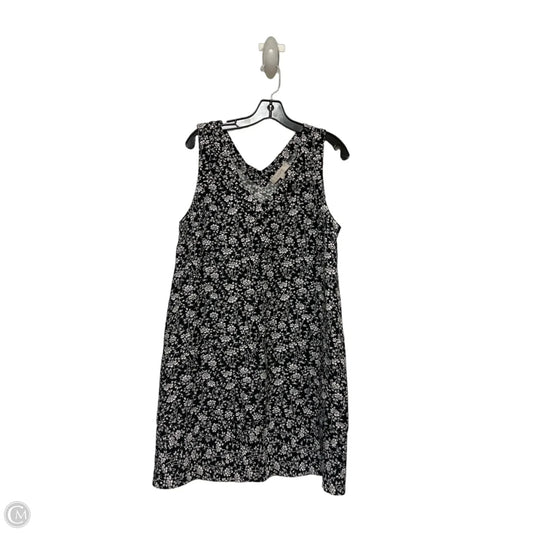 Dress Casual Short By Loft In Black & White, Size: M