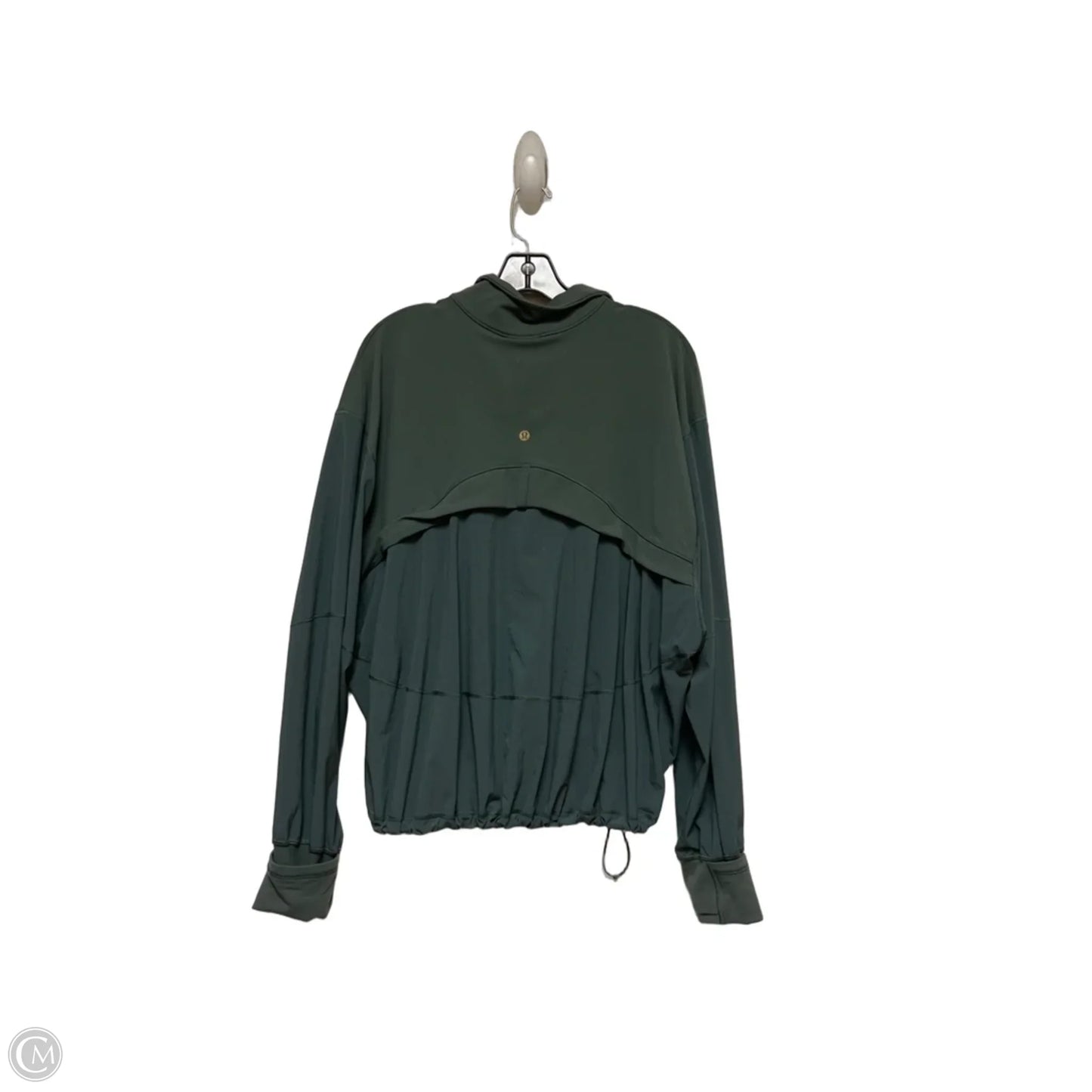 Athletic Jacket By Lululemon In Green, Size: 6