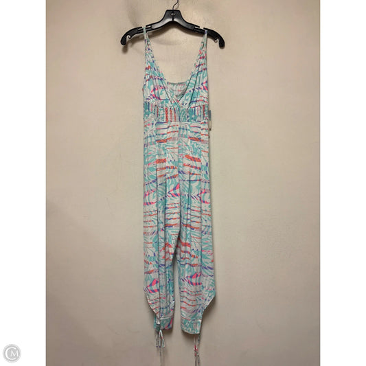 Swimwear Cover-up By Clothes Mentor In Multi-colored, Size: L