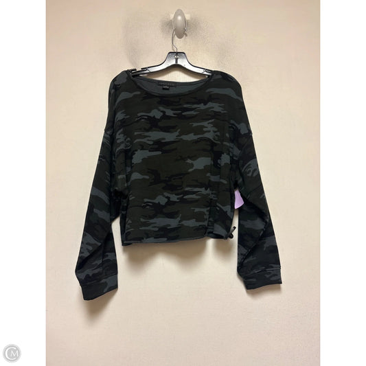 Sweatshirt Crewneck By Sanctuary In Camouflage Print, Size: Xs