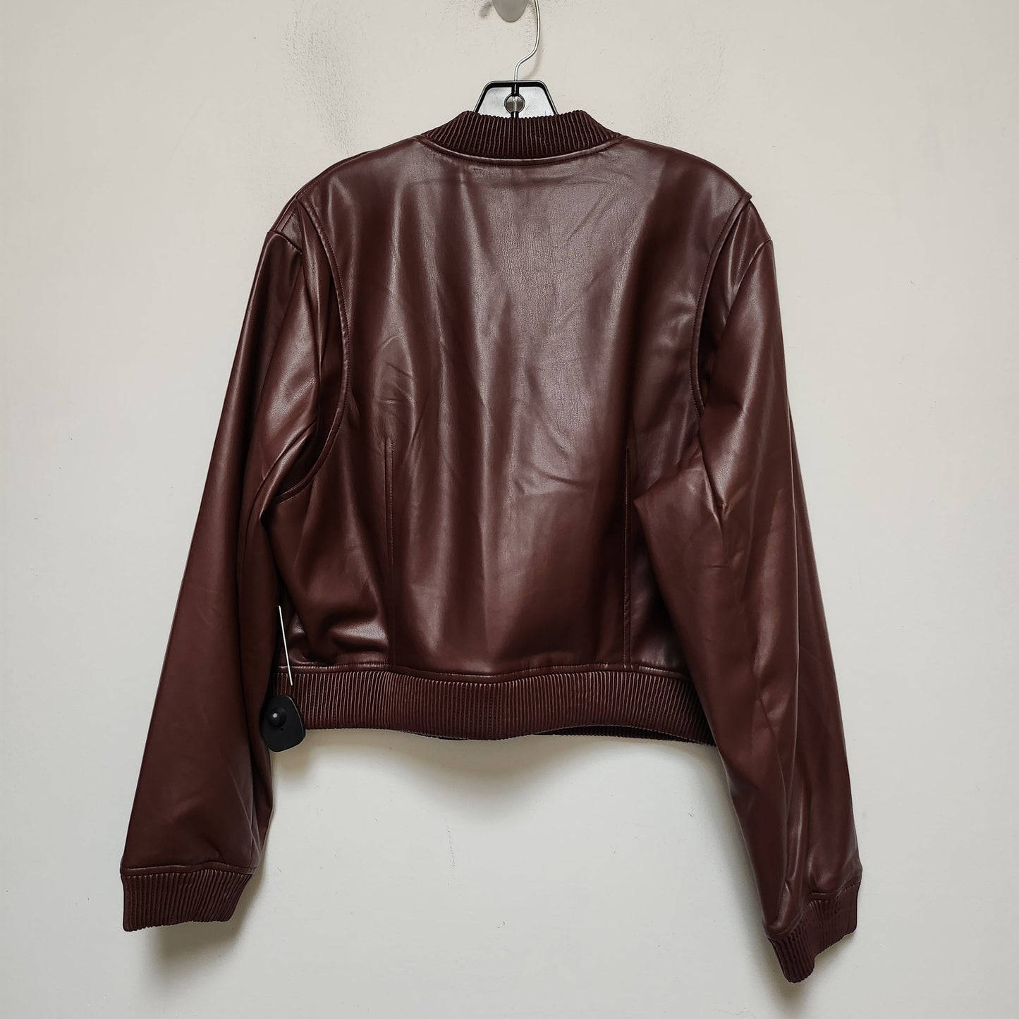 Jacket Leather By Express  Size: L