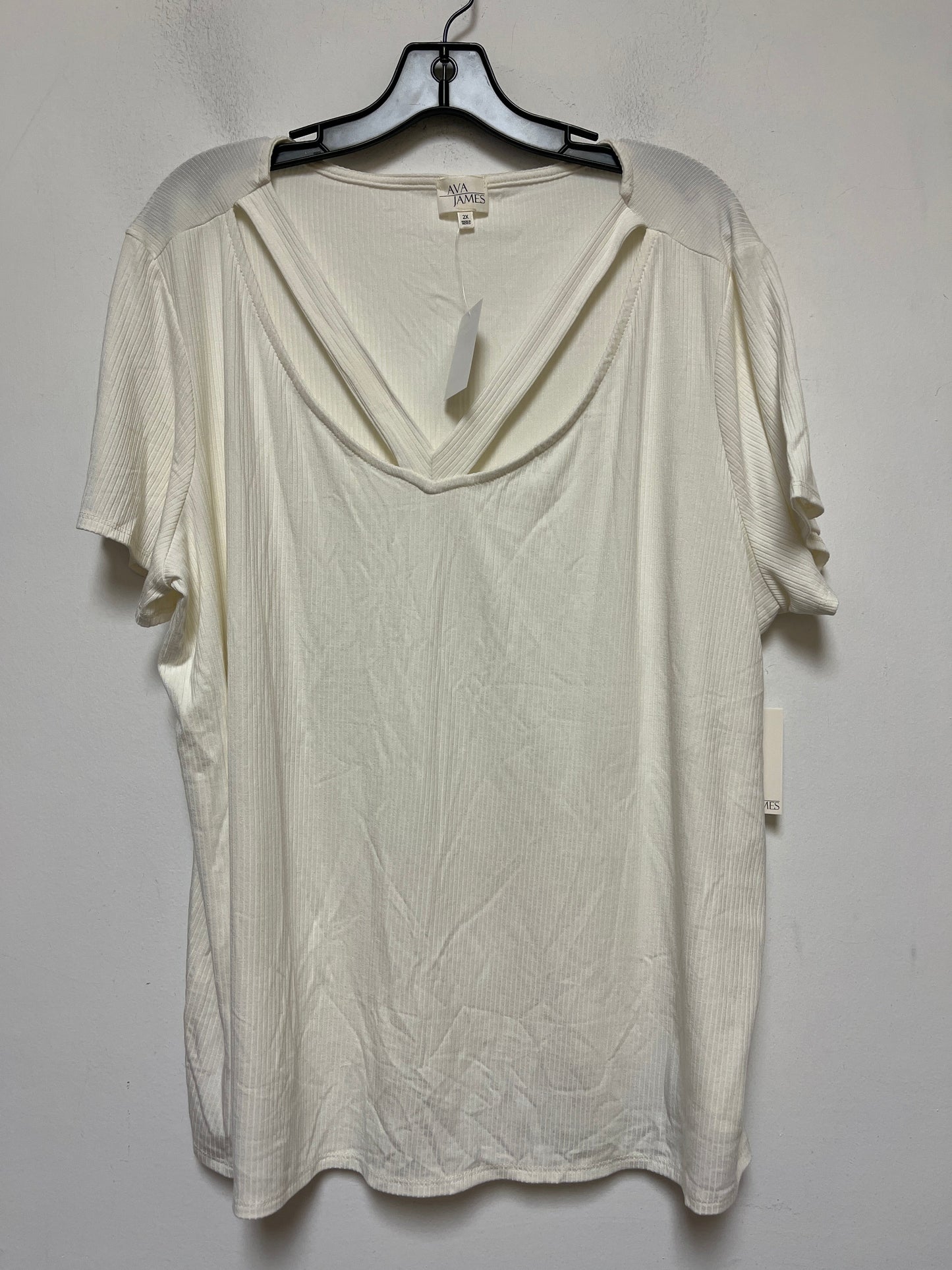 Top Short Sleeve By Ava James  Size: 2x