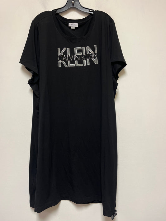 Dress Casual Midi By Calvin Klein  Size: 3x