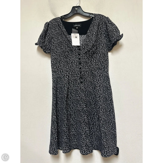 Dress Casual Short By Sugar Lips In Black & White, Size: S
