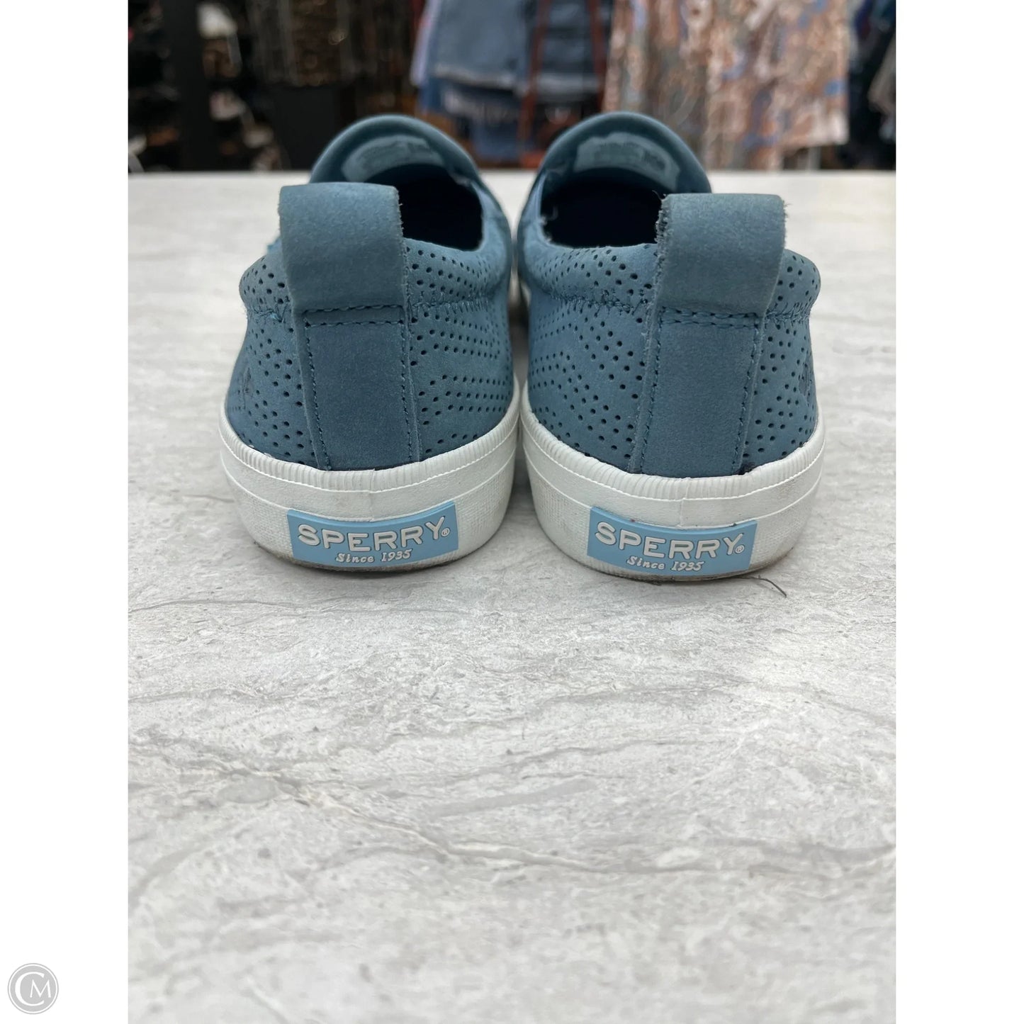 Shoes Flats By Sperry In Blue, Size: 6.5