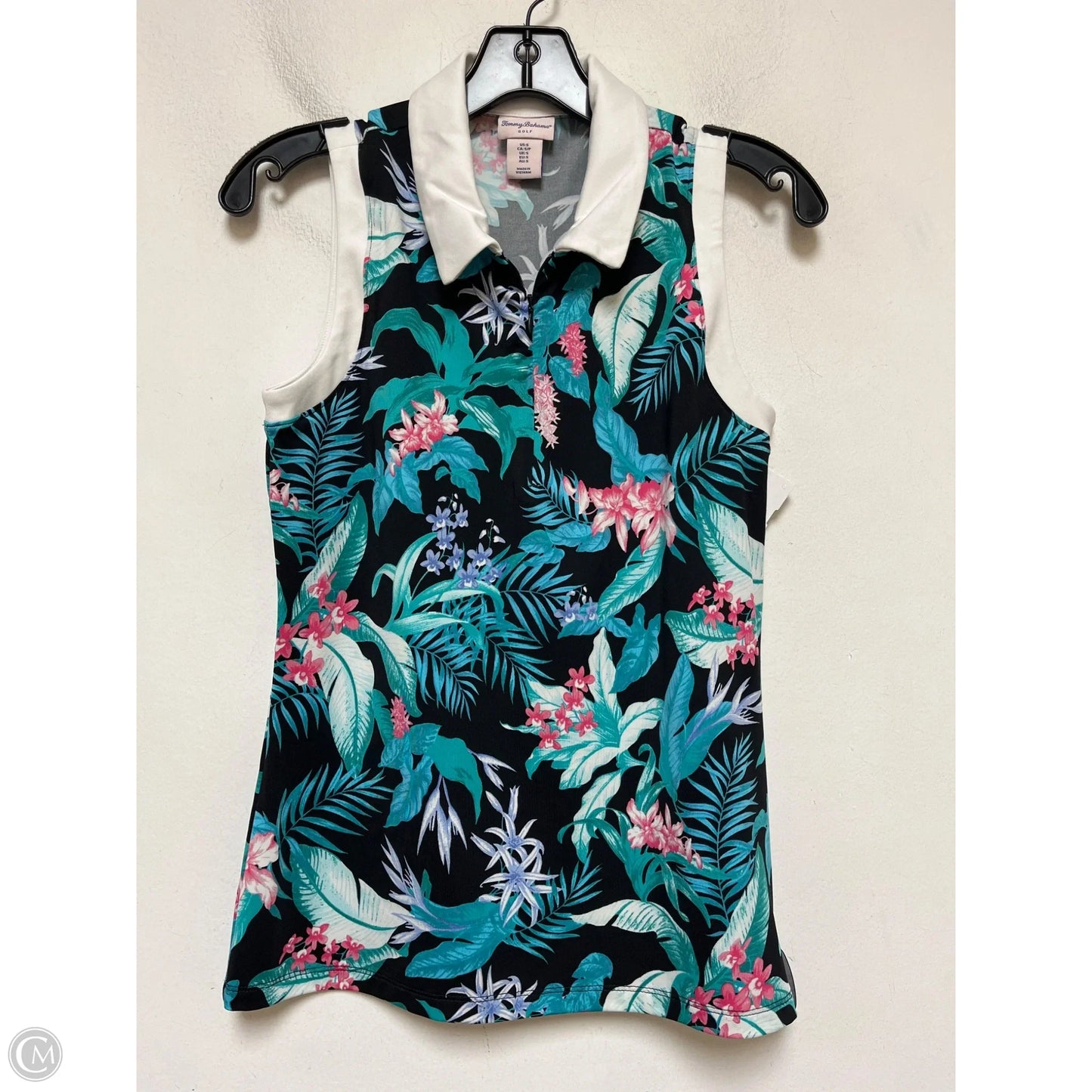 Athletic Tank Top By Tommy Bahama In Tropical Print, Size: S
