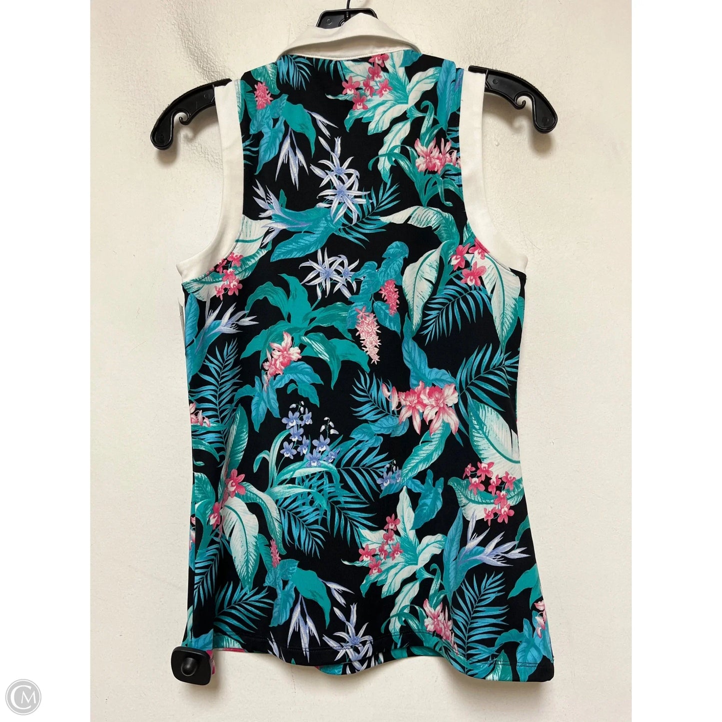Athletic Tank Top By Tommy Bahama In Tropical Print, Size: S