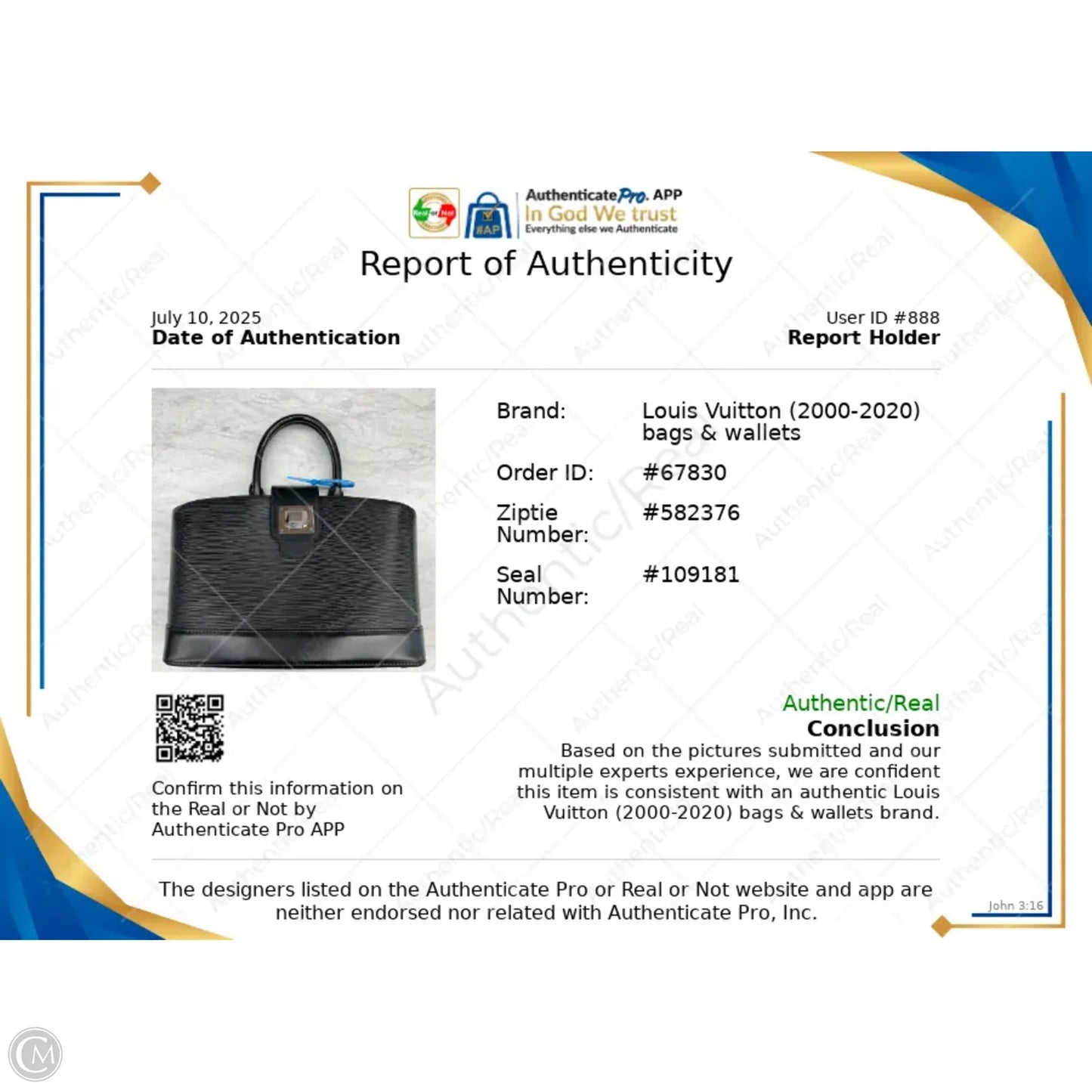 Handbag Luxury Designer By Louis Vuitton, Size: Medium