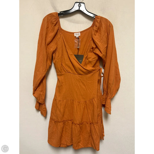 Dress Casual Short By Le Lis In Orange, Size: S