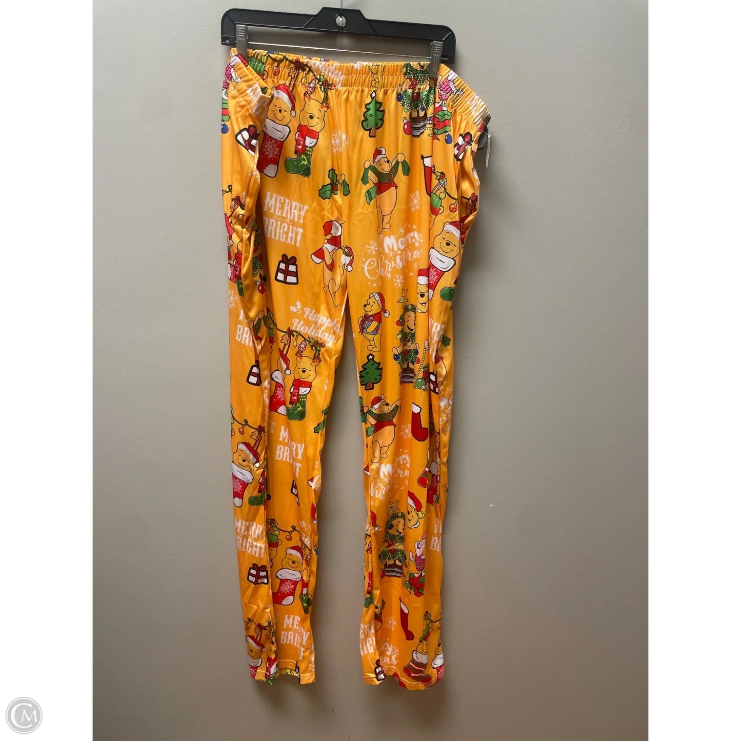 Pajama Pants By Walt Disney In Yellow, Size: 4x