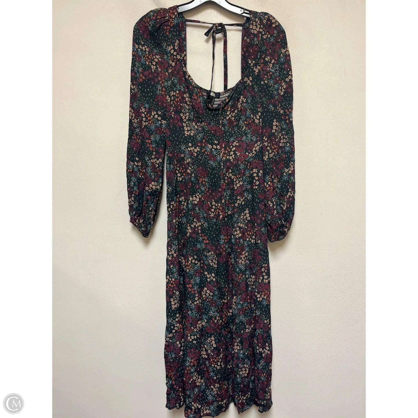 Dress Casual Midi By Paige In Floral Print, Size: Xs