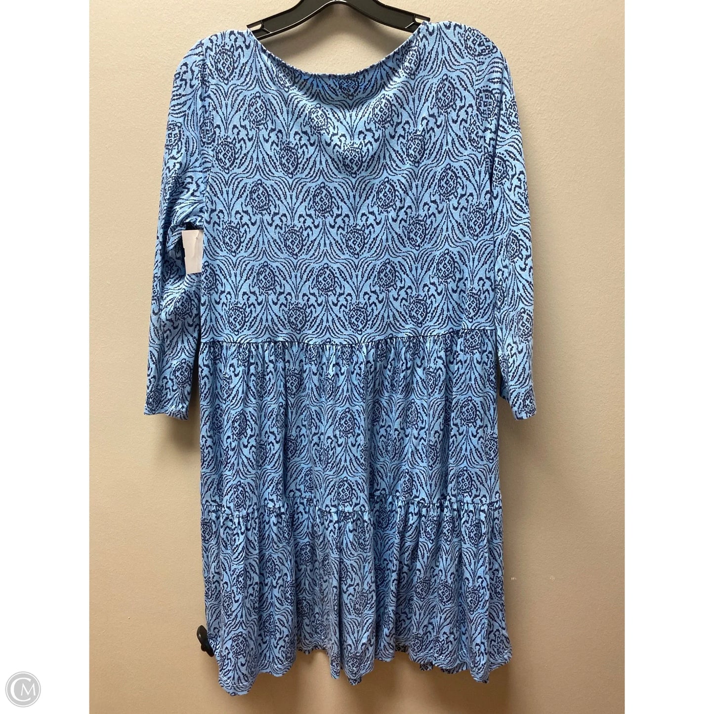 Dress Designer By Lilly Pulitzer In Blue, Size: L