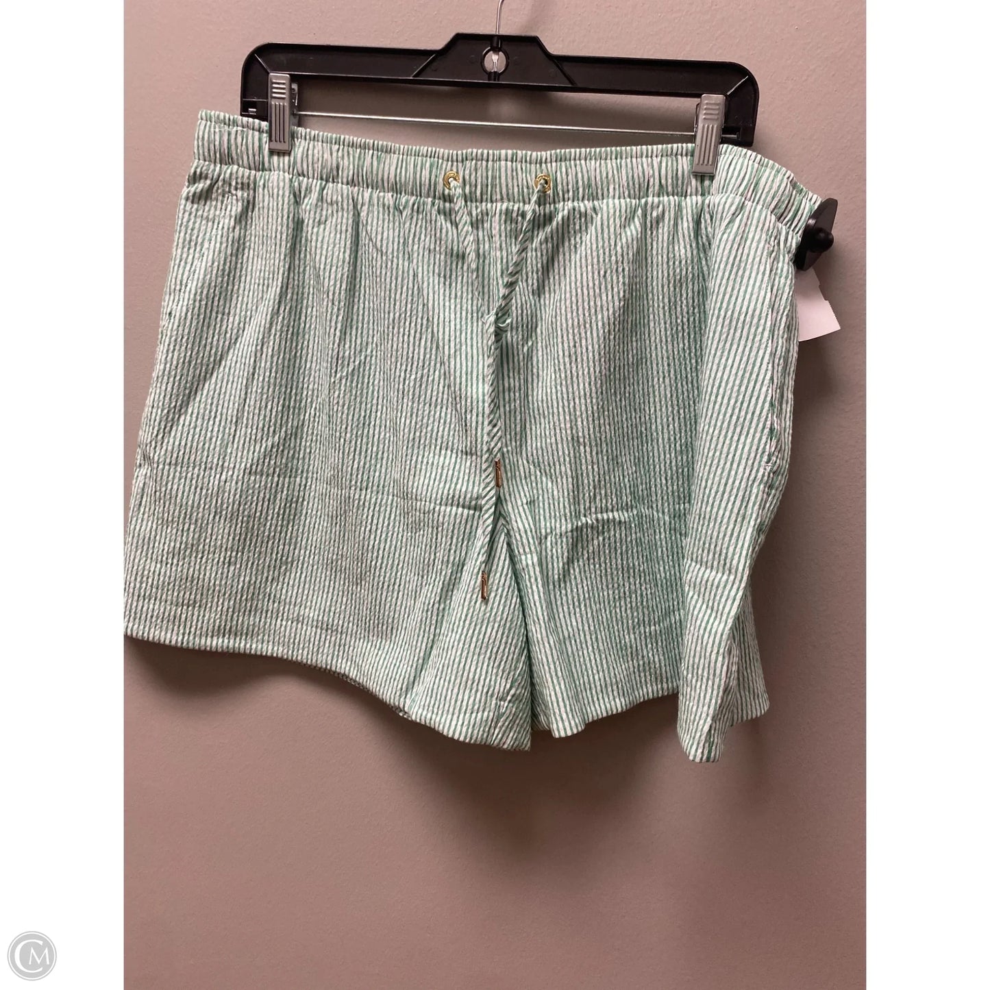 Shorts Designer By Lilly Pulitzer In Striped Pattern, Size: Xl