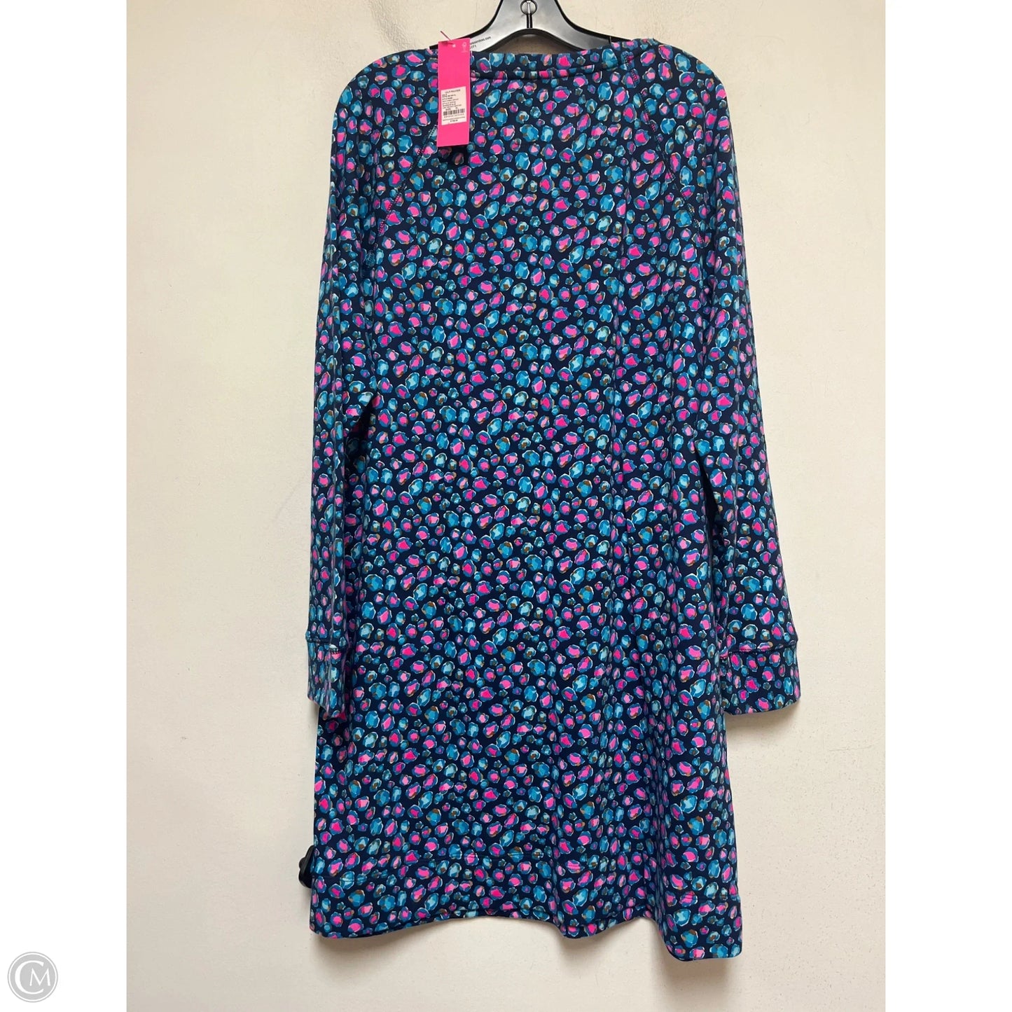 Dress Designer By Lilly Pulitzer In Blue & Pink, Size: Xl