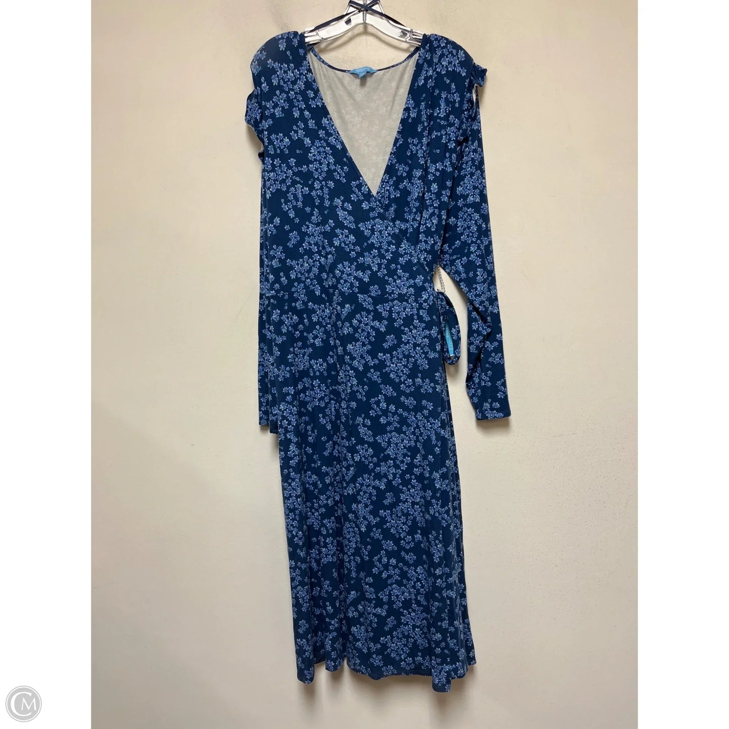 Dress Casual Midi By Draper James In Floral Print, Size: 3x