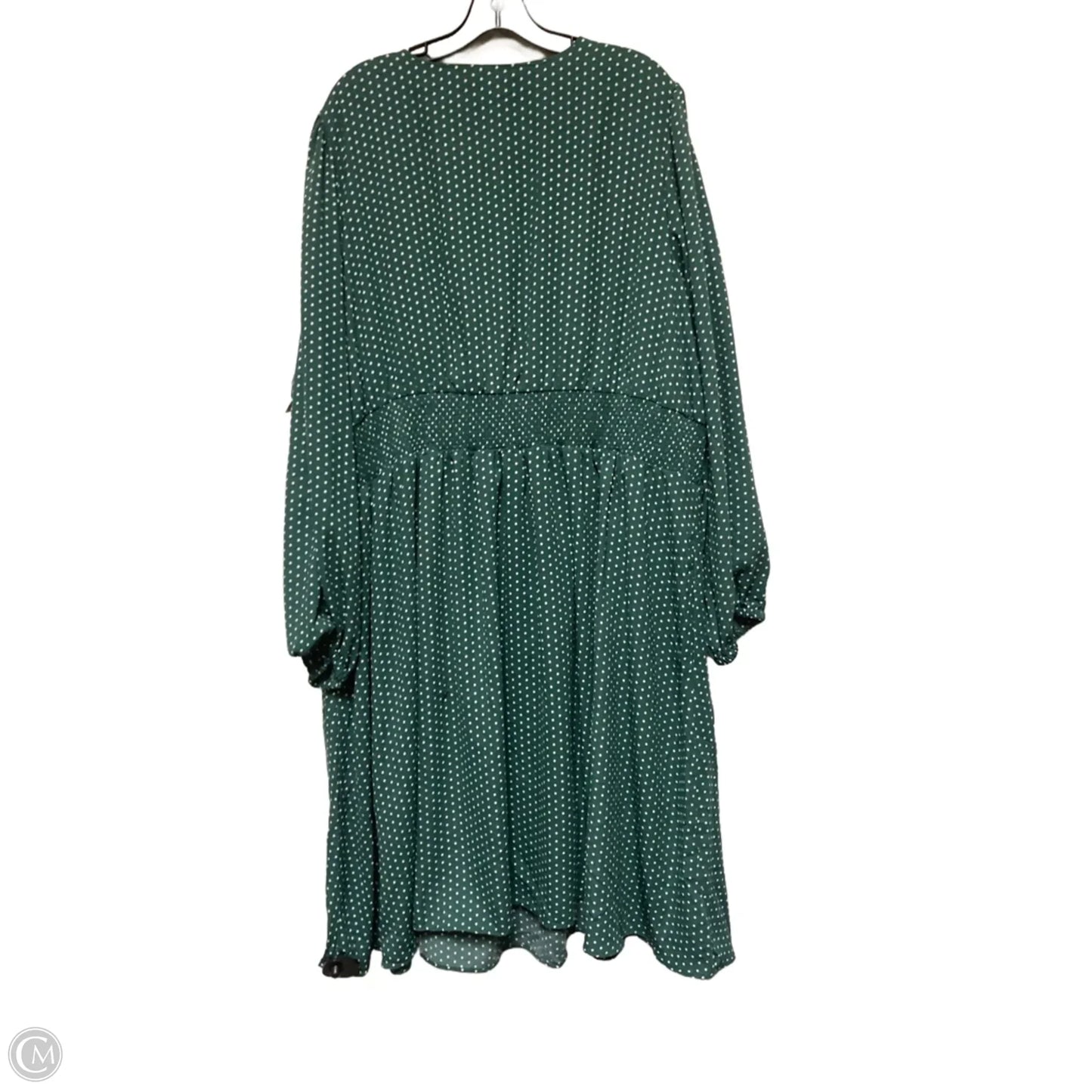 Dress Casual Midi By Draper James In Polkadot Pattern, Size: 3x