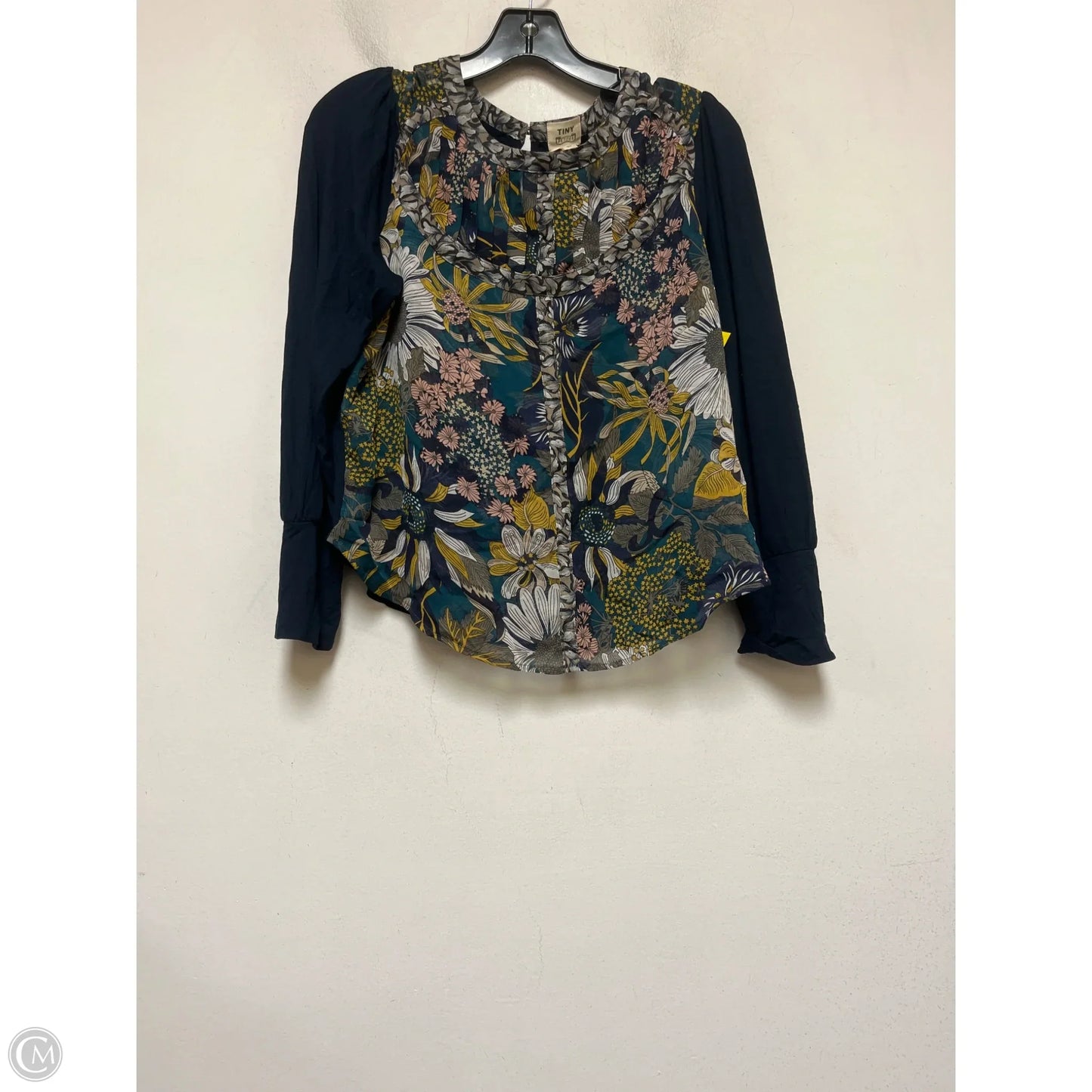 Top Long Sleeve By Tiny In Multi-colored, Size: S