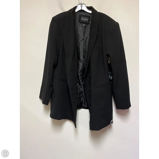 Blazer By Eloquii In Black, Size: 2x