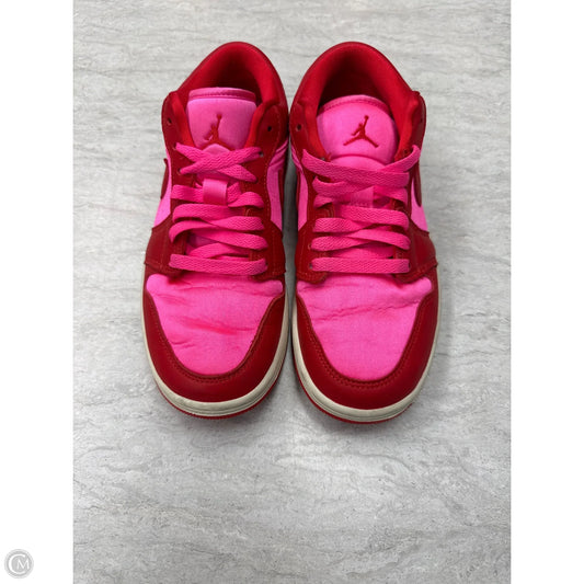 Shoes Sneakers By Nike In Pink & Red, Size: 7