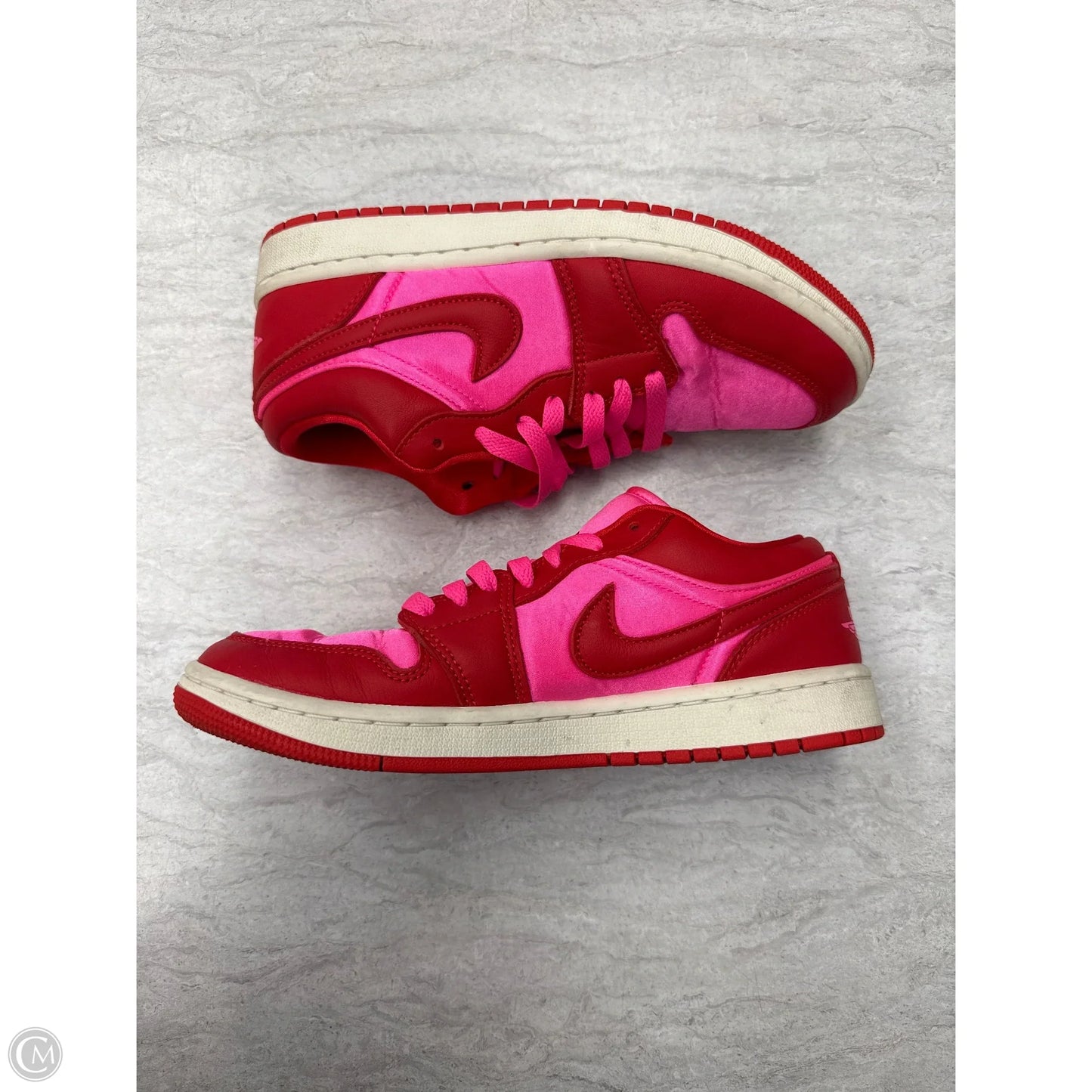 Shoes Sneakers By Nike In Pink & Red, Size: 7