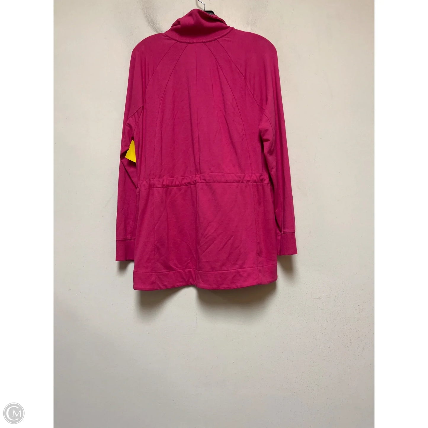 Athletic Jacket By Talbots In Pink, Size: L