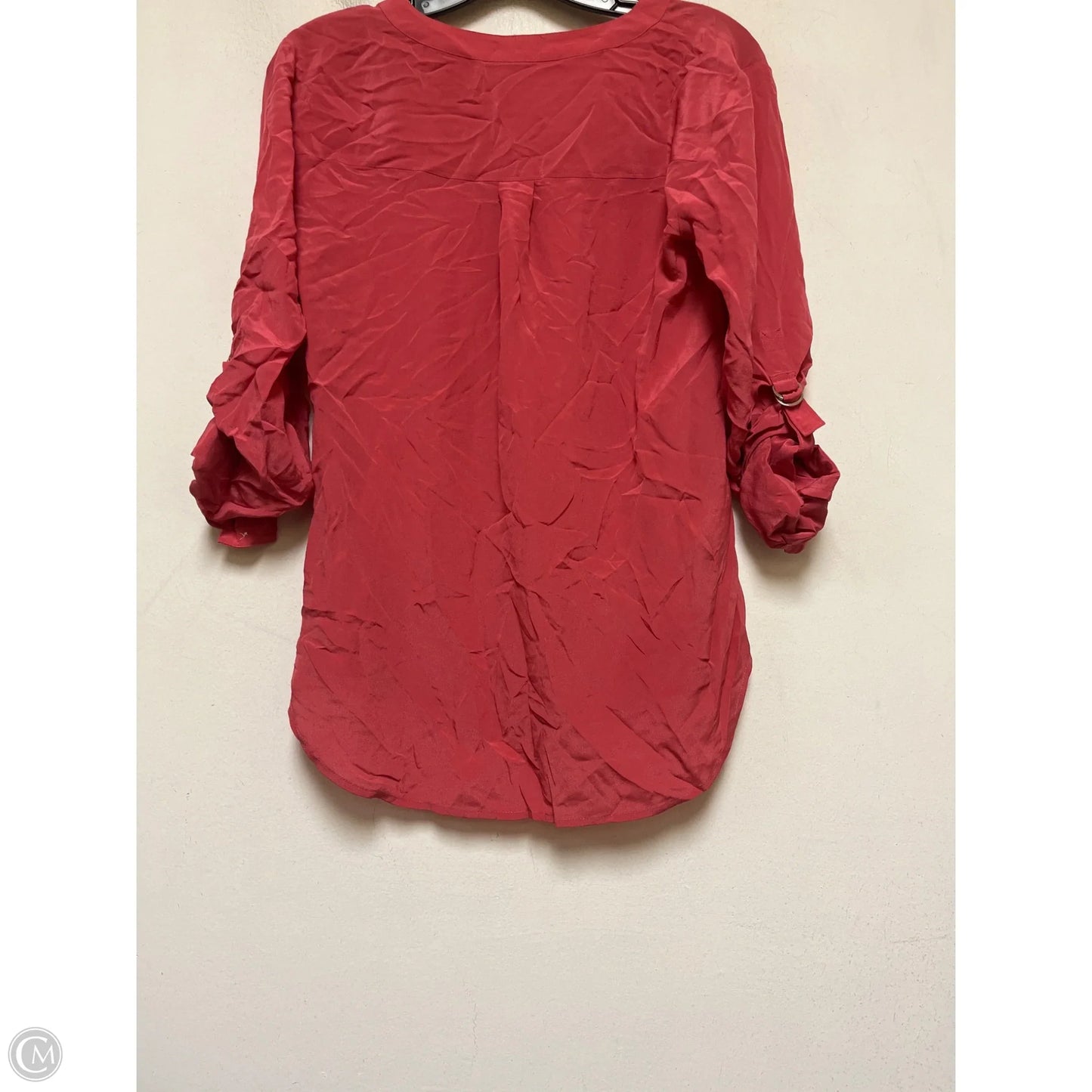 Top Long Sleeve By Ann Taylor In Pink, Size: Xs