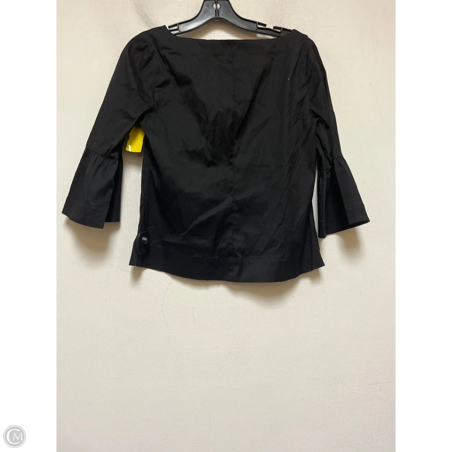 Top Long Sleeve By White House Black Market In Black, Size: Xs