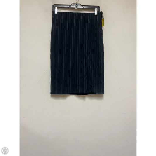 Skirt Midi By Ann Taylor In Navy, Size: 2