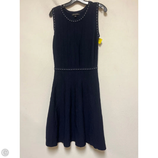 Dress Casual Midi By Banana Republic In Navy, Size: Xs