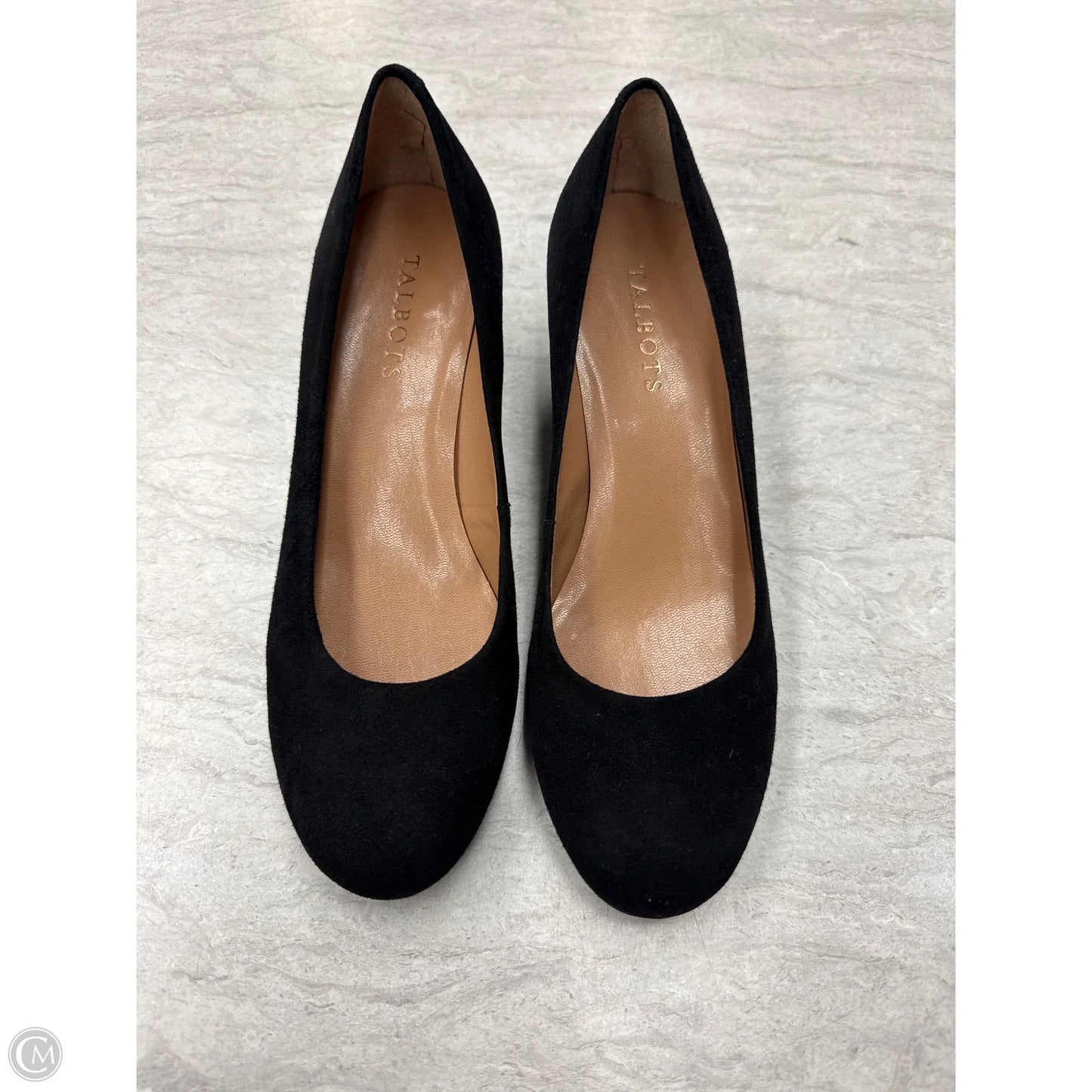 Shoes Heels Wedge By Talbots In Black, Size: 7.5